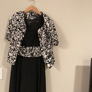Used and only worn once size 8 dress set with jacket! Excellent condition!